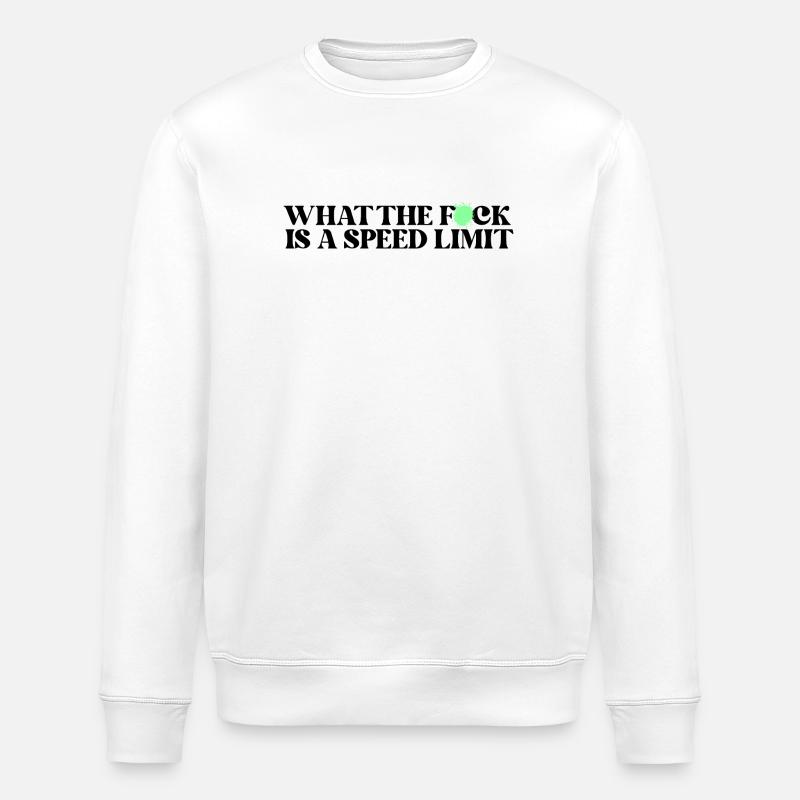 Voiture - Sweat bio ROLLER Stanley/Stella Unisexe - blanc