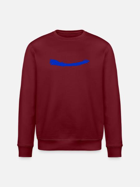 Brush | Brush | light blue - Stanley/Stella ROLLER Unisex Organic Sweatshirt - white