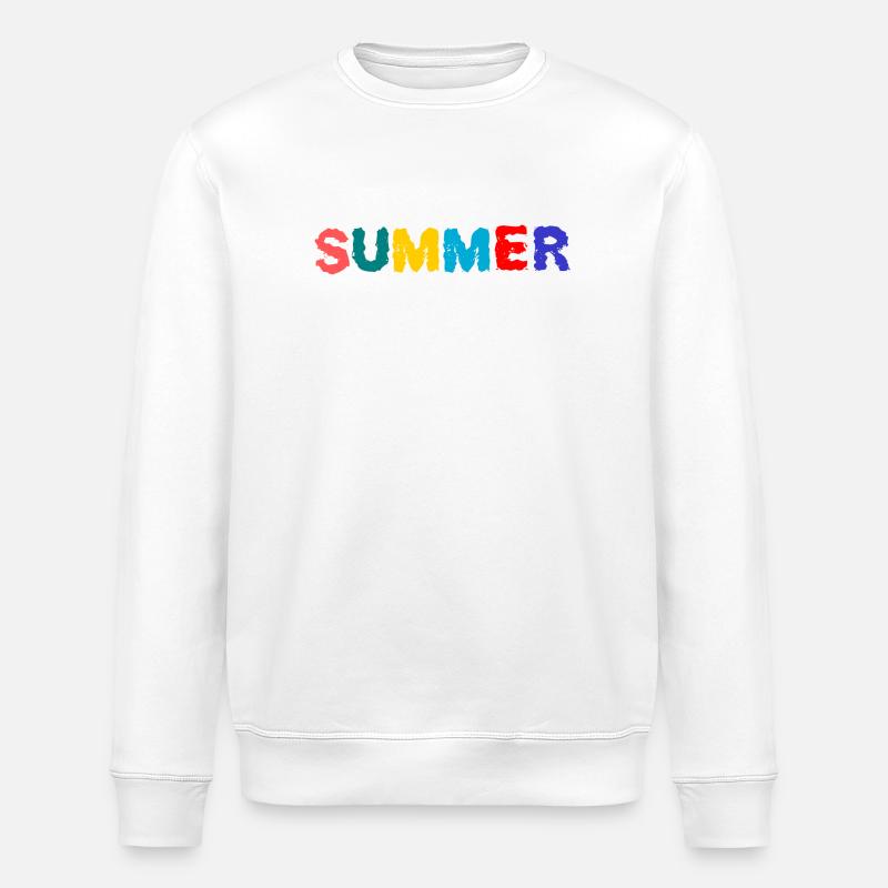 MISTRESS. MASTER. TEACHER. SCHOOL - Stanley/Stella ROLLER Unisex Organic Sweatshirt - white