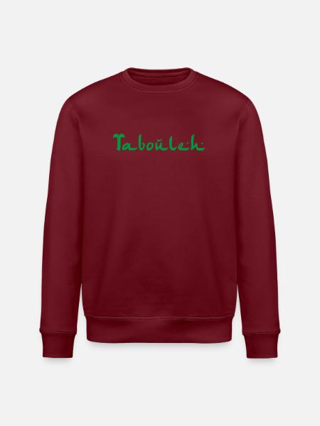 Tabouleh Taboulé - Stanley/Stella Unisex Bio-Sweatshirt ROLLER - Weiß
