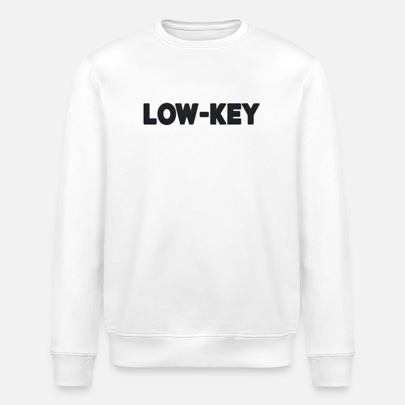Zurückhaltende – entspannte flämische Atmosphäre - Stanley/Stella Unisex Bio-Sweatshirt ROLLER - Weiß