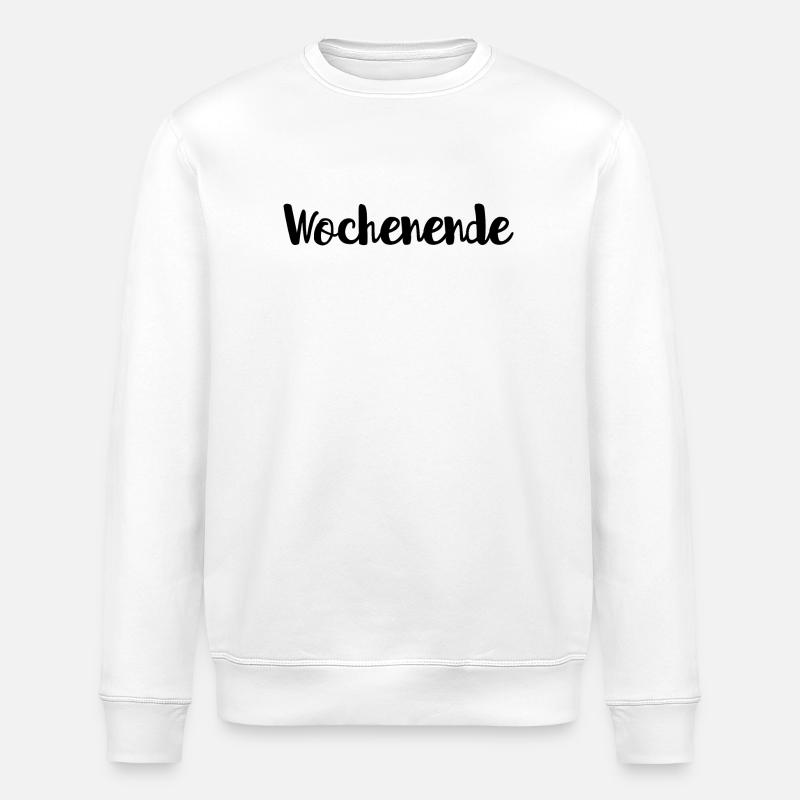 Wochenende - Stanley/Stella Unisex Bio-Sweatshirt ROLLER - Weiß