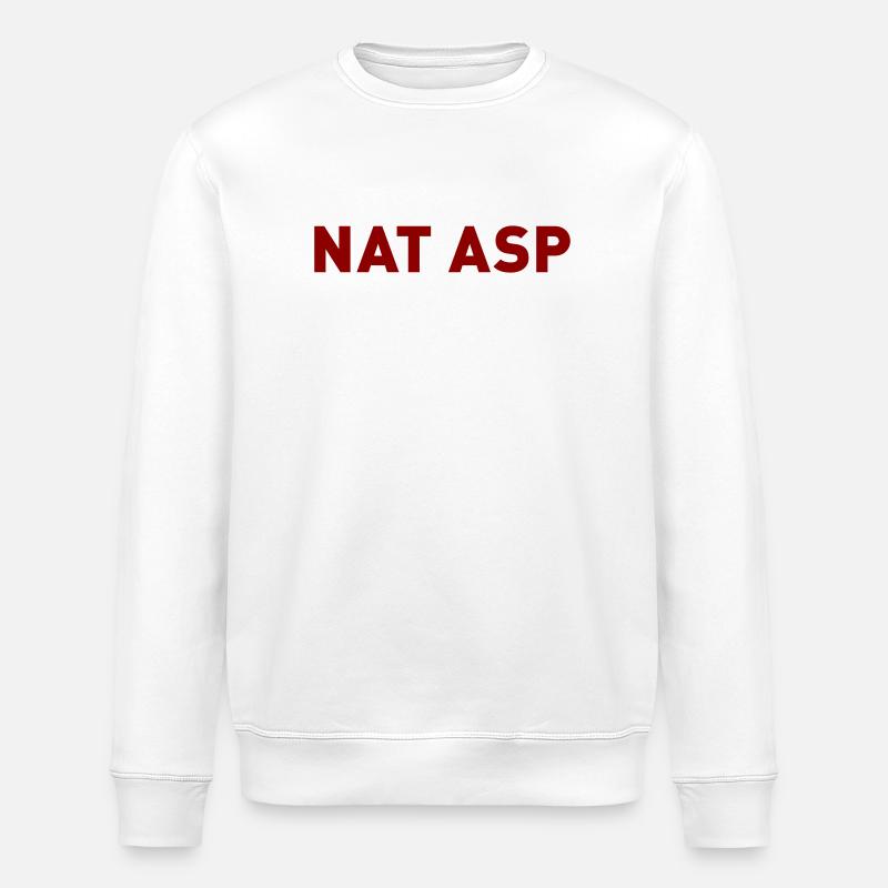 13 Nasse Rapfen - Stanley/Stella Unisex Bio-Sweatshirt ROLLER - Weiß