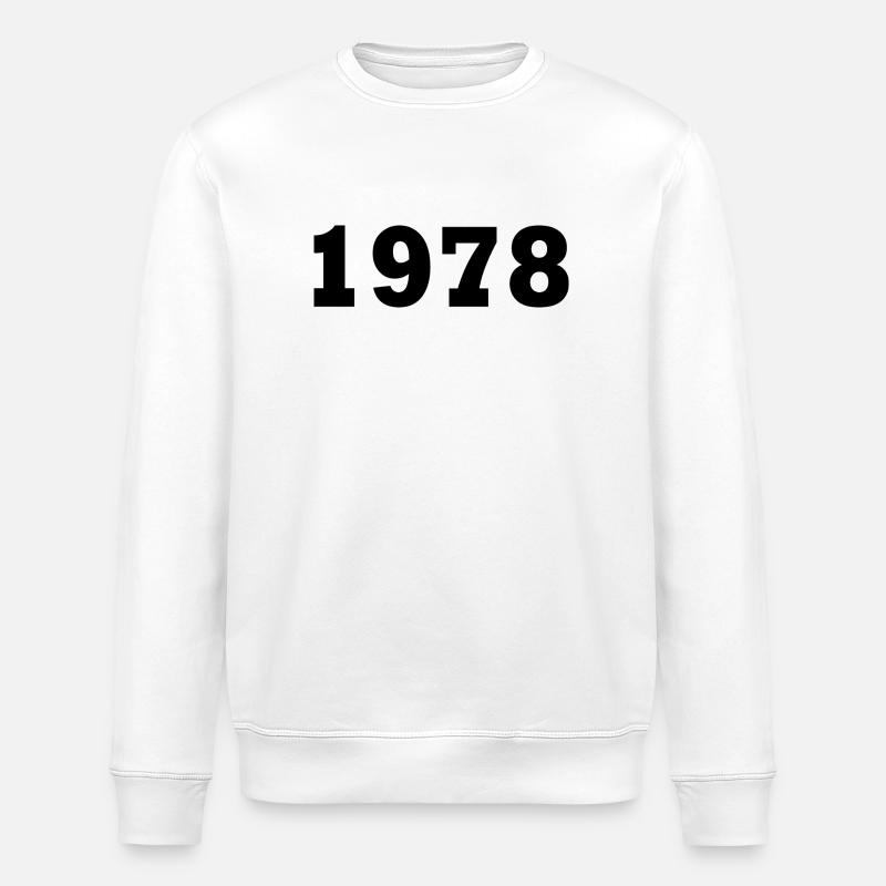 1978 - Stanley/Stella Unisex Bio-Sweatshirt ROLLER - Weiß