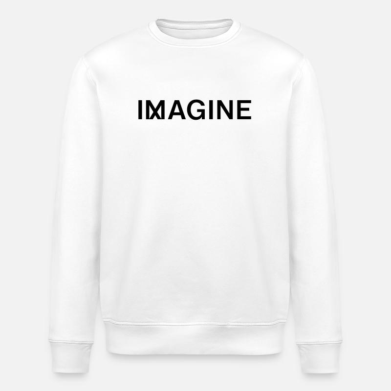 IMAGINE - Stanley/Stella Unisex Bio-Sweatshirt ROLLER - Weiß
