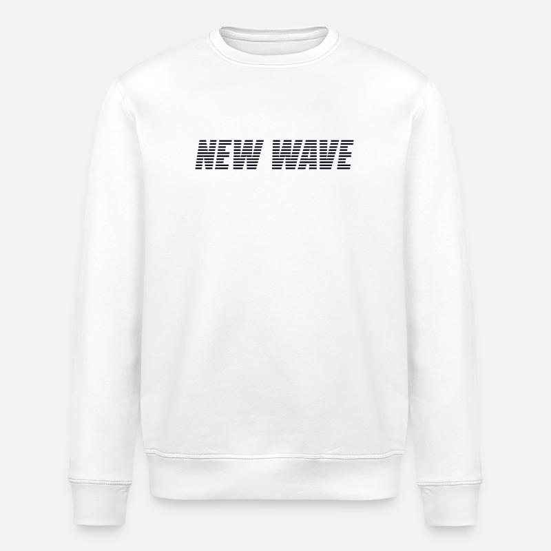 New wave - Sweat bio ROLLER Stanley/Stella Unisexe - blanc