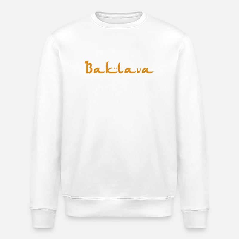 Baklava - Sweat bio ROLLER Stanley/Stella Unisexe - blanc