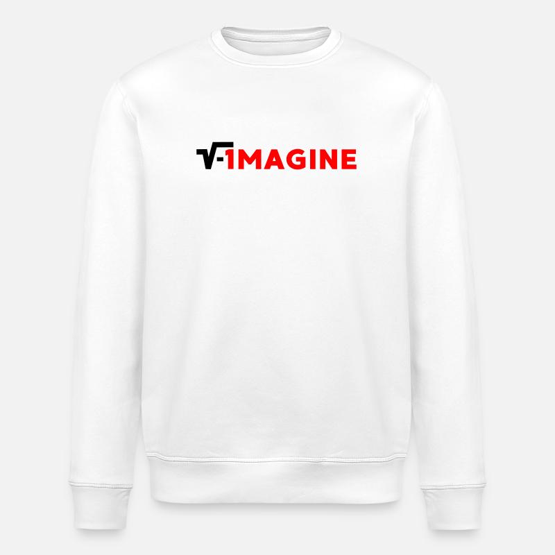 Imagine - Stanley/Stella Unisex Bio-Sweatshirt ROLLER - Weiß