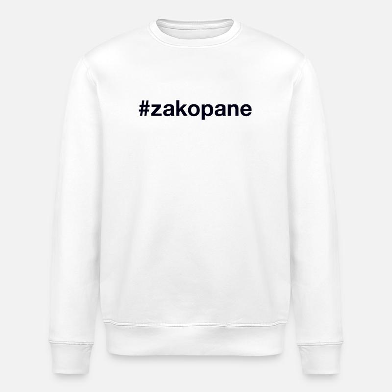 Zakopane Polska Polen - Stanley/Stella Unisex Bio-Sweatshirt ROLLER - Weiß