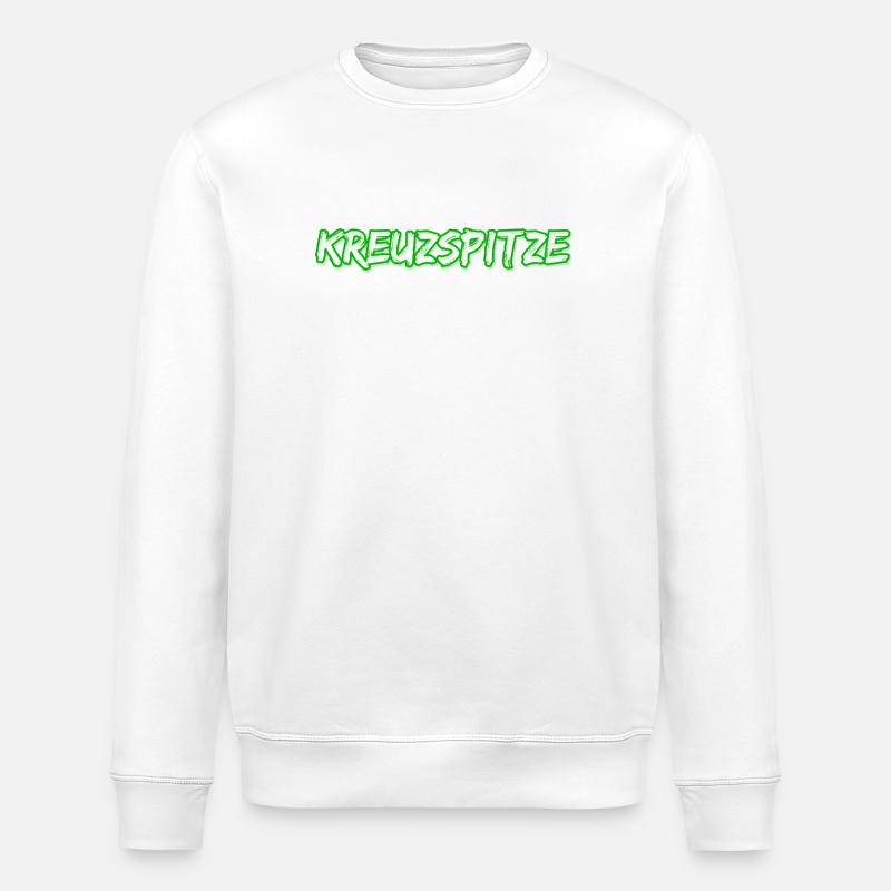 Kreuzspitze als Trekking - Stanley/Stella Unisex Bio-Sweatshirt ROLLER - Weiß
