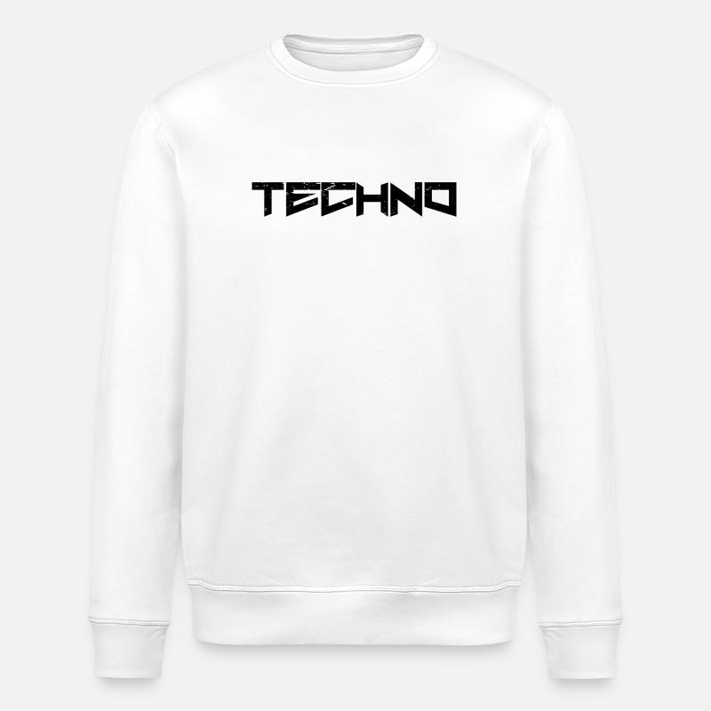 Techno - Stanley/Stella ROLLER Unisex Organic Sweatshirt - white