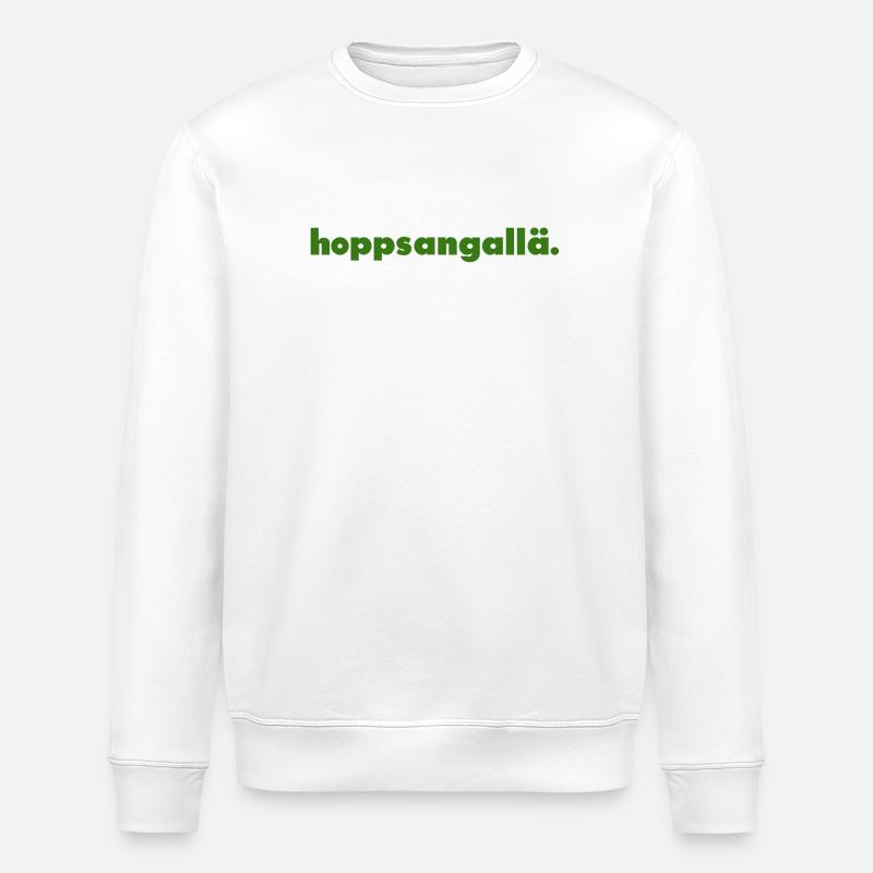 hoppsangallä. - Stanley/Stella Unisex Bio-Sweatshirt ROLLER - Weiß