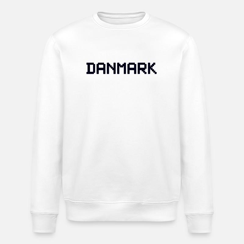 DANMARK Danemark - Sweat bio ROLLER Stanley/Stella Unisexe - blanc