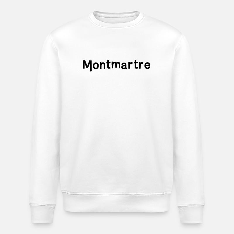 Montmartre - Sweat bio ROLLER Stanley/Stella Unisexe - blanc