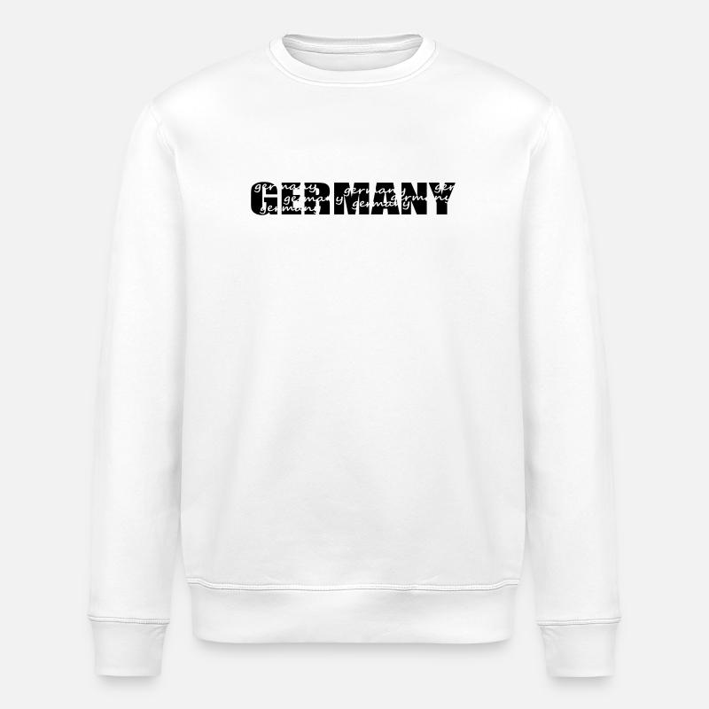 Germany - Stanley/Stella ROLLER Unisex Organic Sweatshirt - white