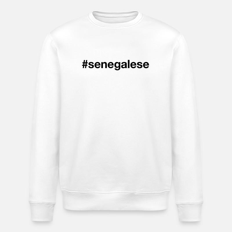 SENEGAL - Sweat bio ROLLER Stanley/Stella Unisexe - blanc