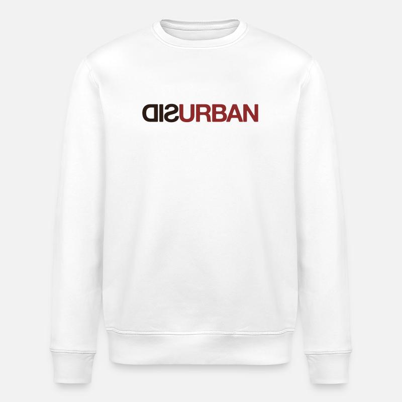 DISURBAN - Sweat bio ROLLER Stanley/Stella Unisexe - blanc