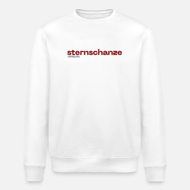 Sternschanze Hamburg Beau design simple - Sweat bio ROLLER Stanley/Stella Unisexe - blanc