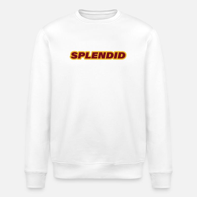 SPLENDID - Stanley/Stella Unisex Bio-Sweatshirt ROLLER - Weiß