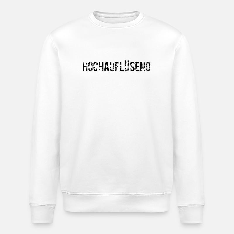 high-resolution - Stanley/Stella ROLLER Unisex Organic Sweatshirt - white