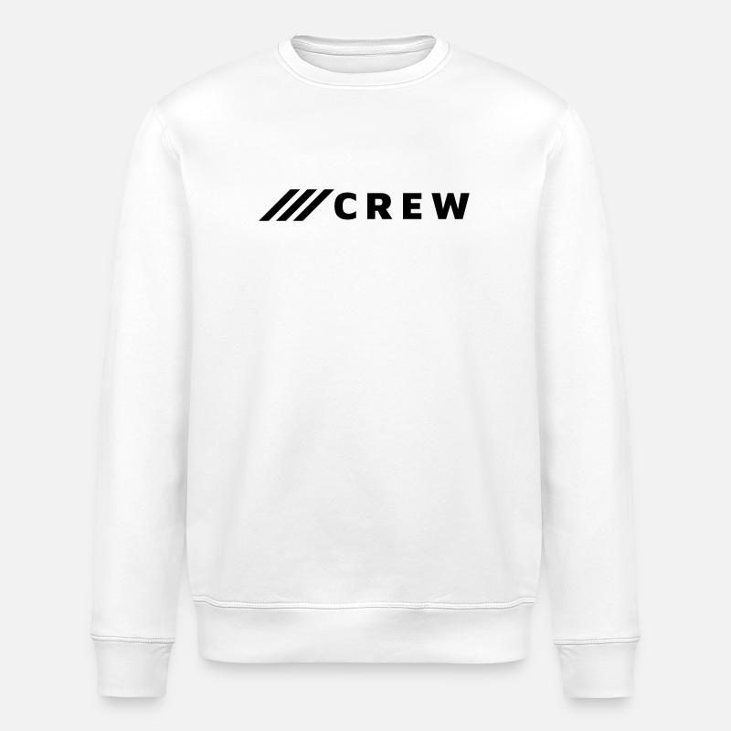CREW - Stanley/Stella Unisex Bio-Sweatshirt ROLLER - Weiß