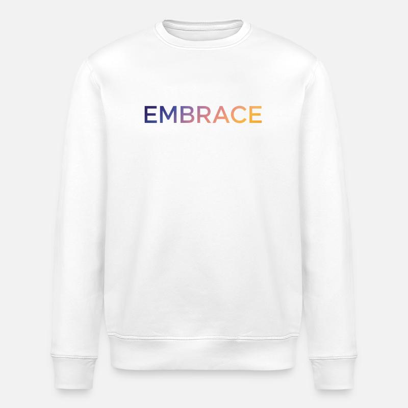 Embrasser - Sweat bio ROLLER Stanley/Stella Unisexe - blanc