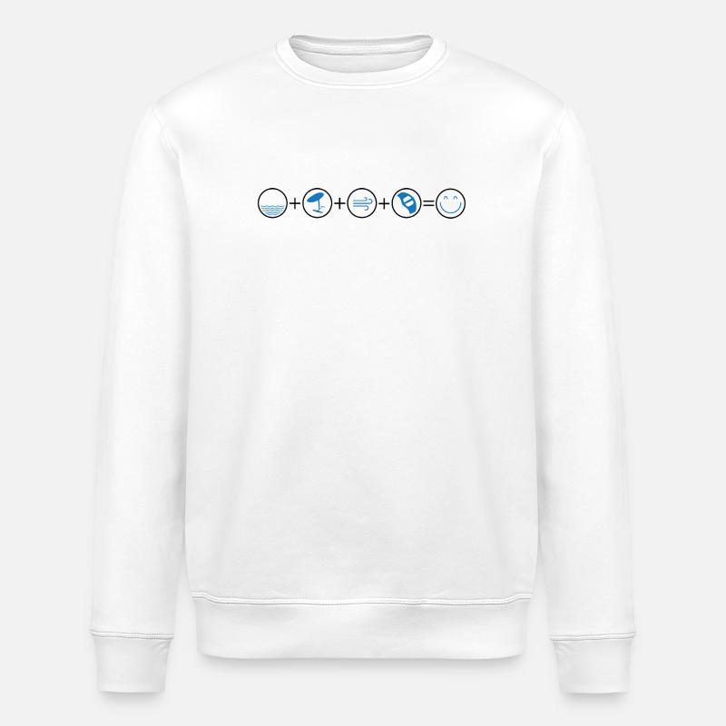 wing icons - Stanley/Stella Unisex Bio-Sweatshirt ROLLER - Weiß