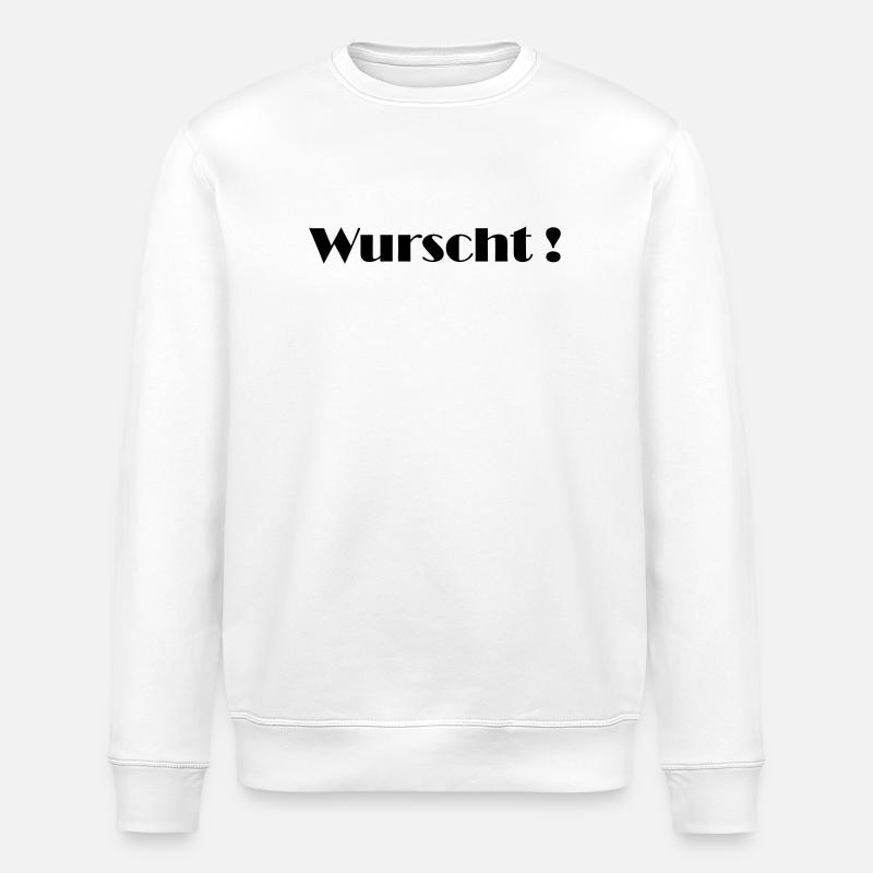 Wurst_logo - Sweat bio ROLLER Stanley/Stella Unisexe - blanc