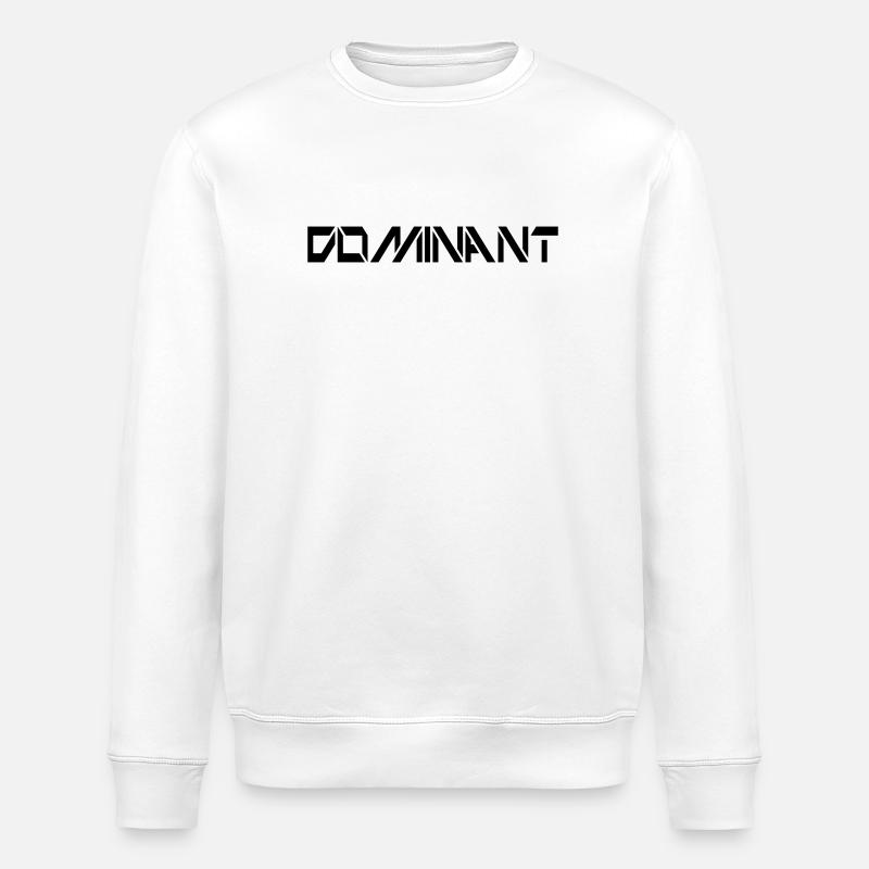 dominant - Stanley/Stella Unisex Bio-Sweatshirt ROLLER - Weiß