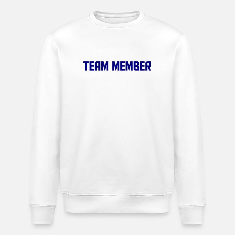 Team Member - Stanley/Stella ROLLER Unisex Organic Sweatshirt - white