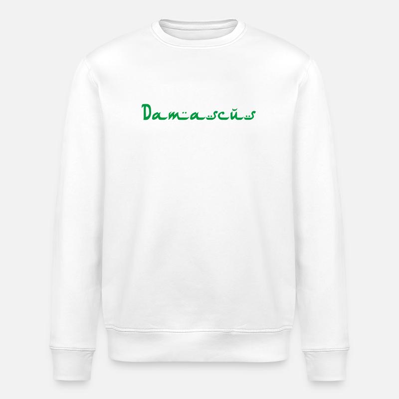 Damascus Damaskus - Stanley/Stella Unisex Bio-Sweatshirt ROLLER - Weiß