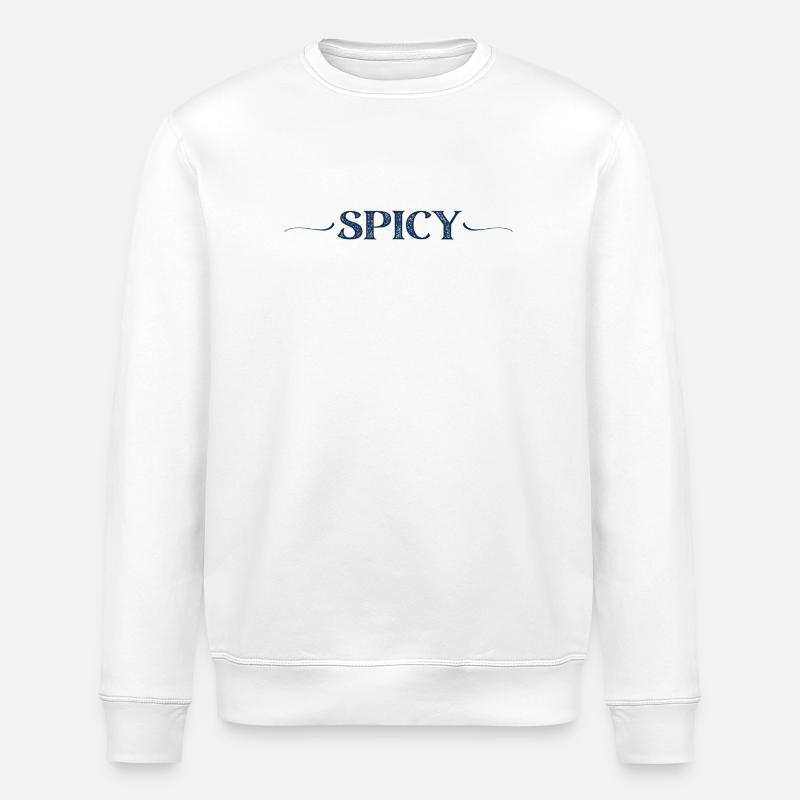 SPICY - Stanley/Stella ROLLER Unisex Organic Sweatshirt - white