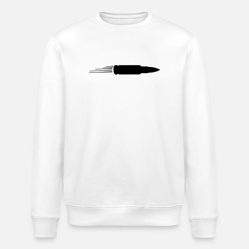 Kugel - Stanley/Stella Unisex Bio-Sweatshirt ROLLER - Weiß