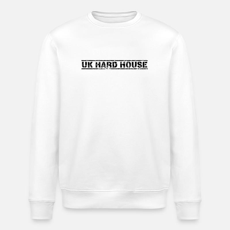 Maison dure au Royaume-Uni - Sweat bio ROLLER Stanley/Stella Unisexe - blanc