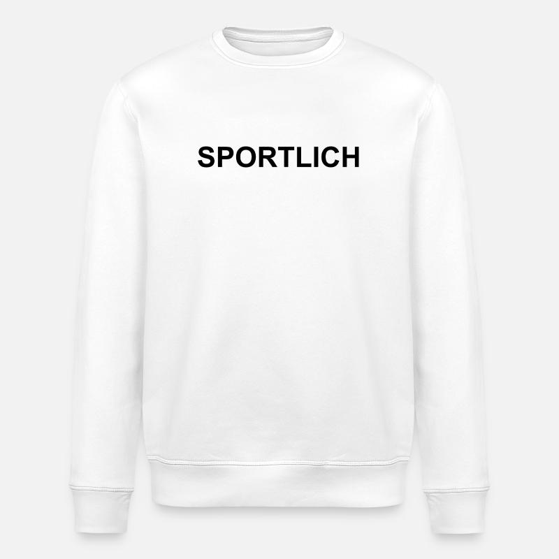 Sportlich - Stanley/Stella Unisex Bio-Sweatshirt ROLLER - Weiß