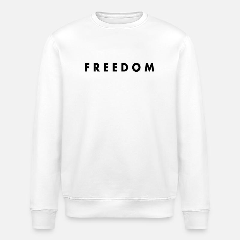 Liberté - Sweat bio ROLLER Stanley/Stella Unisexe - blanc