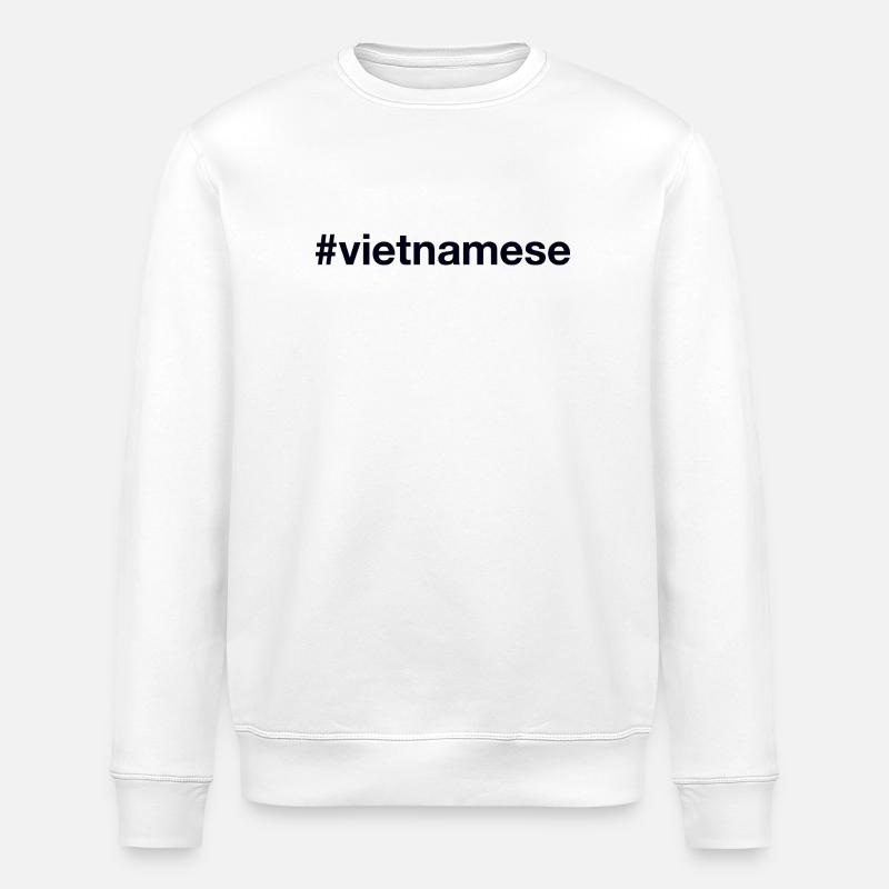 Vietnam Vietnamese - Stanley/Stella Unisex Bio-Sweatshirt ROLLER - Weiß