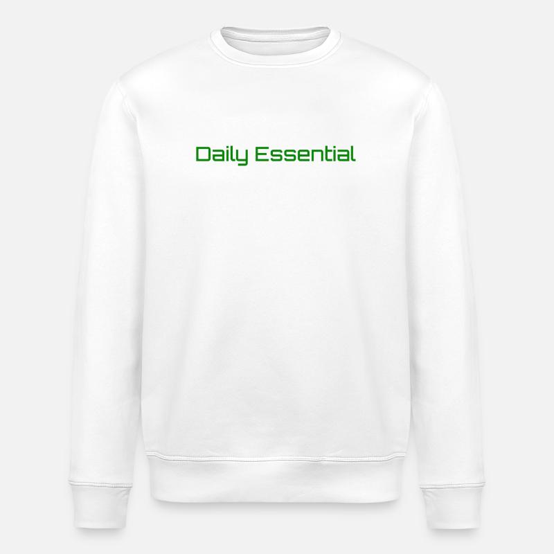 Essential Piece - Stanley/Stella ROLLER Unisex Organic Sweatshirt - white