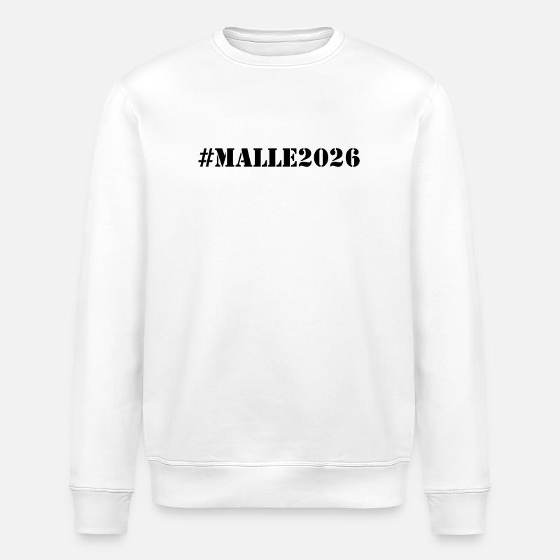 Malle 2026 - Sweat bio ROLLER Stanley/Stella Unisexe - blanc