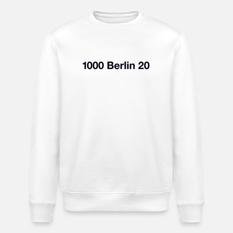 Berlin 20 Spandau - Stanley/Stella Unisex Bio-Sweatshirt ROLLER - Weiß