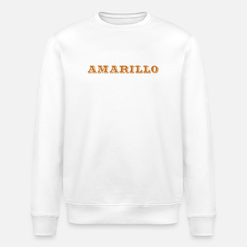Amarillo Texas - Stanley/Stella Unisex Bio-Sweatshirt ROLLER - Weiß