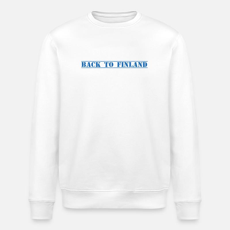 Finlande Finlande - Sweat bio ROLLER Stanley/Stella Unisexe - blanc