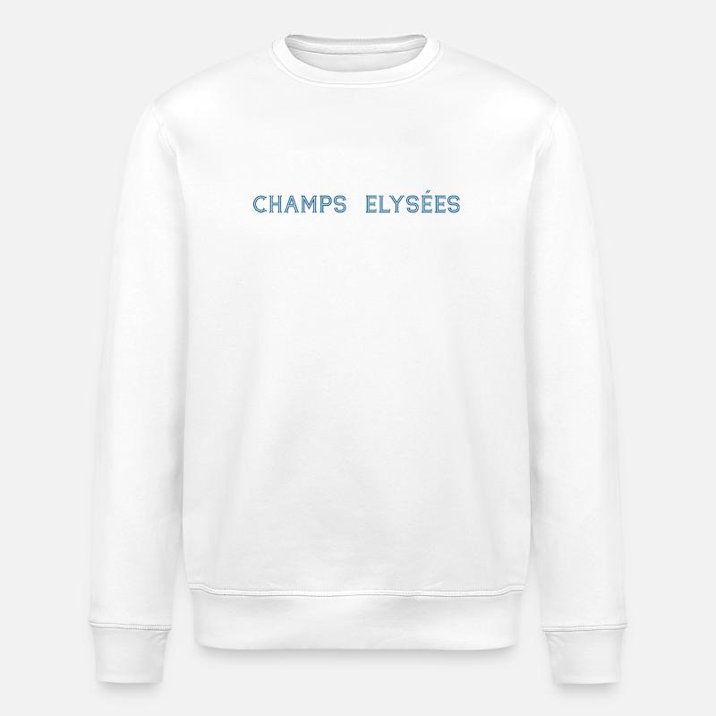 ChampsElysées - Stanley/Stella Unisex Bio-Sweatshirt ROLLER - Weiß