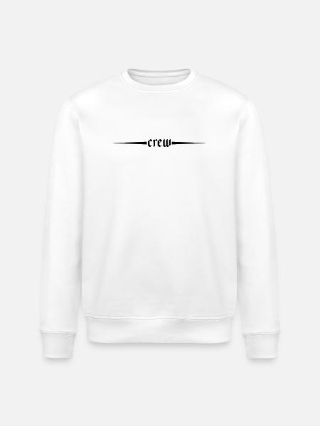 Crew Line - Stanley/Stella ROLLER Unisex Organic Sweatshirt - white