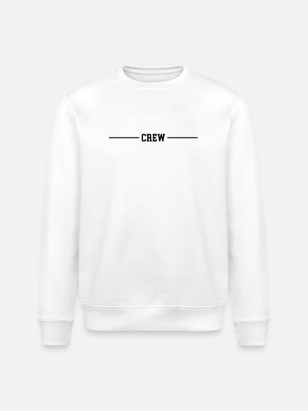 Crew Linie - Stanley/Stella Unisex Bio-Sweatshirt ROLLER - Weiß