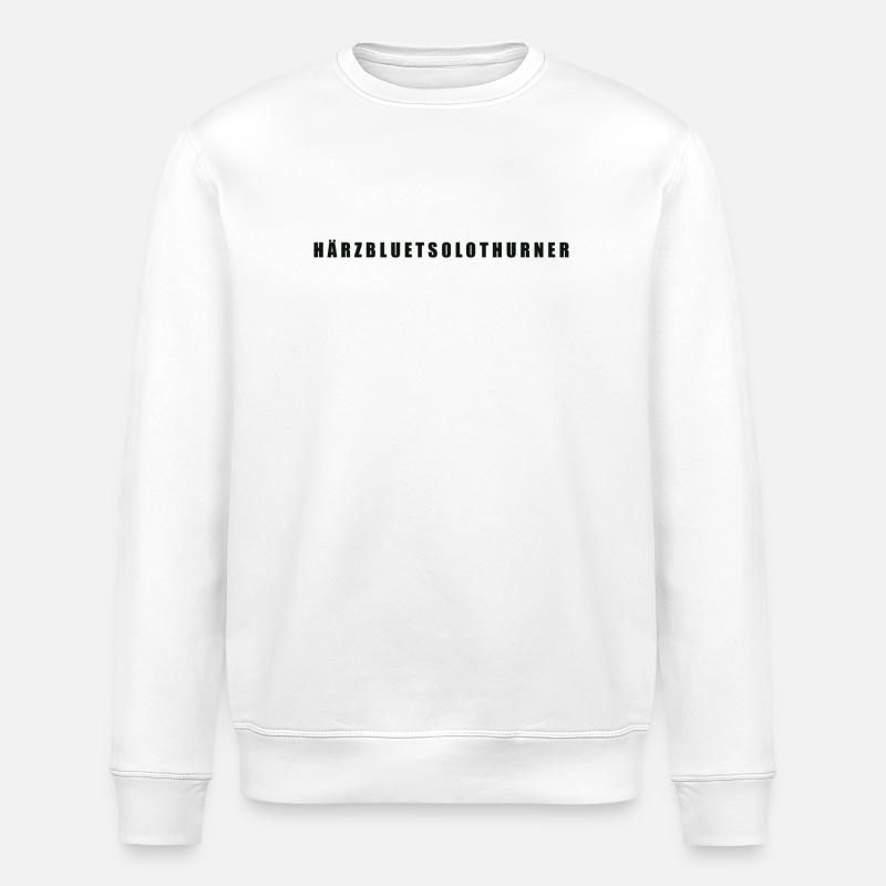 Härzbluetsolothurn Canton de Soleure - Sweat bio ROLLER Stanley/Stella Unisexe - blanc