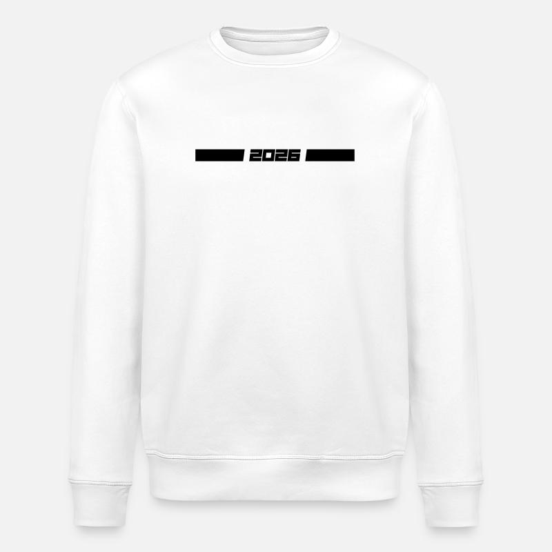 Ligne 2026 - Sweat bio ROLLER Stanley/Stella Unisexe - blanc