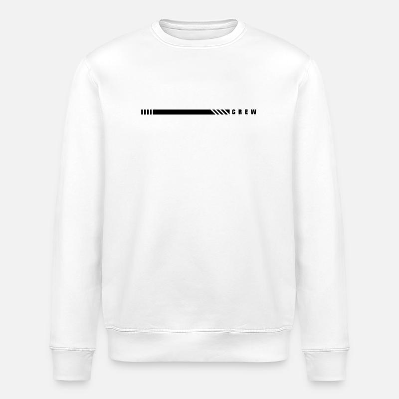 CREW - Stanley/Stella Unisex Bio-Sweatshirt ROLLER - Weiß