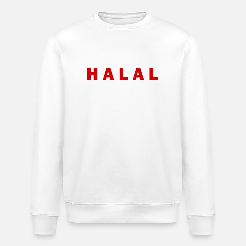 Halal - Stanley/Stella Unisex Bio-Sweatshirt ROLLER - Weiß