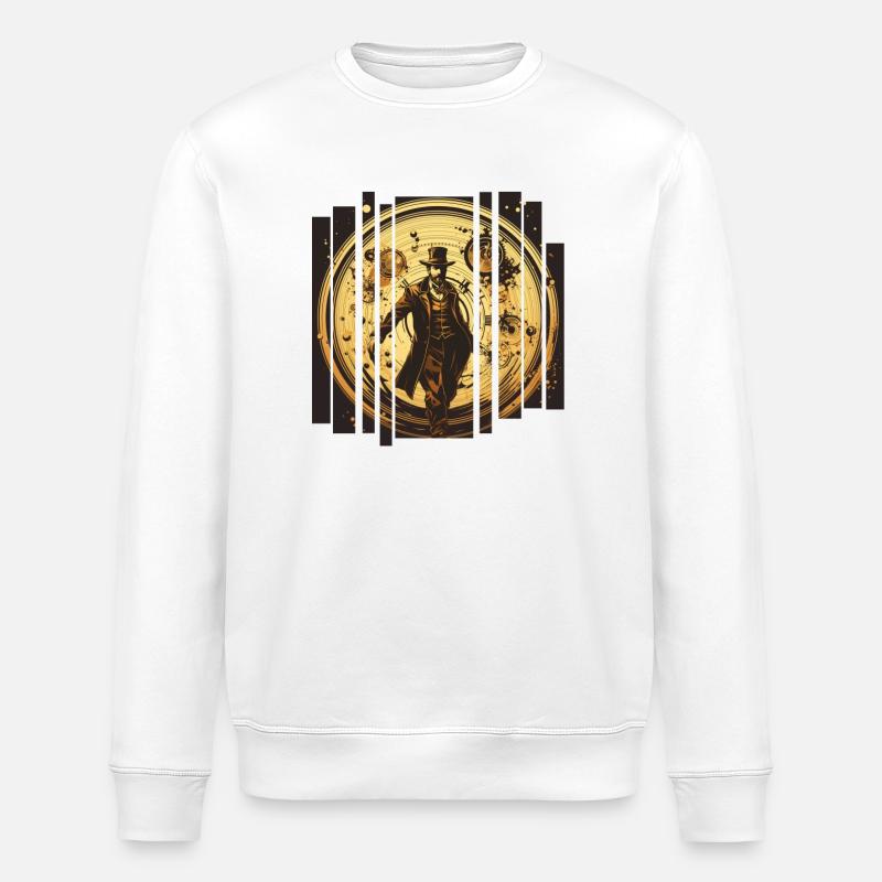 Design Zeitlos - Stanley/Stella Unisex Bio-Sweatshirt ROLLER - Weiß